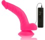 Diversia FLEXIBLE VIBRATING Dildo 21.5 CM - rozā