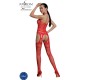 Passion Woman Bodystockings PASSION - ECO COLLECTION BODYSTOCKING ECO BS006 RED