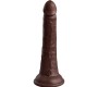 King Cock ELITE - REALISTIC SILICONE DILDO 17.8 CM BROWN