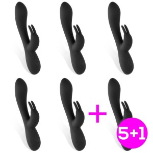 Tardenoche Iepakojumā 5+1 Noir Vibrador Silicona Liquida