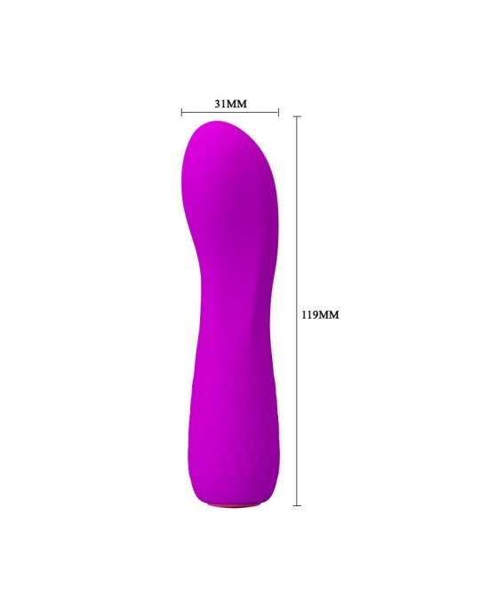 Prettylove Vire Adam USB Silicone Purple