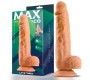 Max & Co Andi Realistic Dildo with Testicles 9.1 Flesh