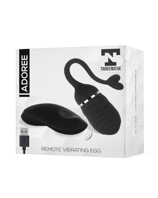 Tardenoche Adoree Vibrating Egg USB tālvadības pults USB silikons