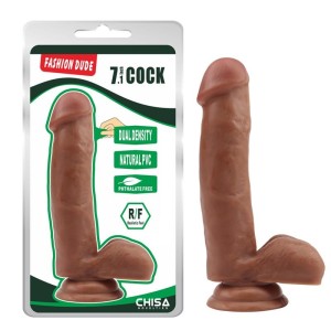 Chisa Dildo Dual Density Fashion Dude 17,8 x 4 cm latīņu