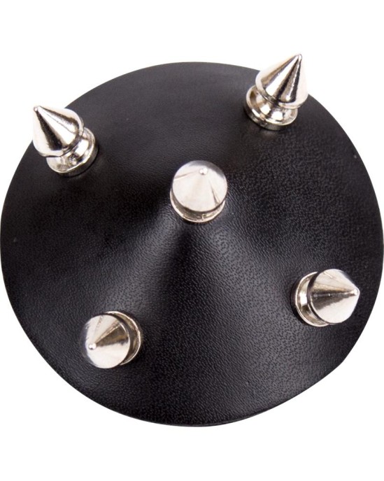 Latetobed Bdsm Line Nipple Covers with Spikes Black