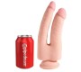 King Cock 3D Triple Density and Double Penetration Dildo Plus 9.5 Flesh