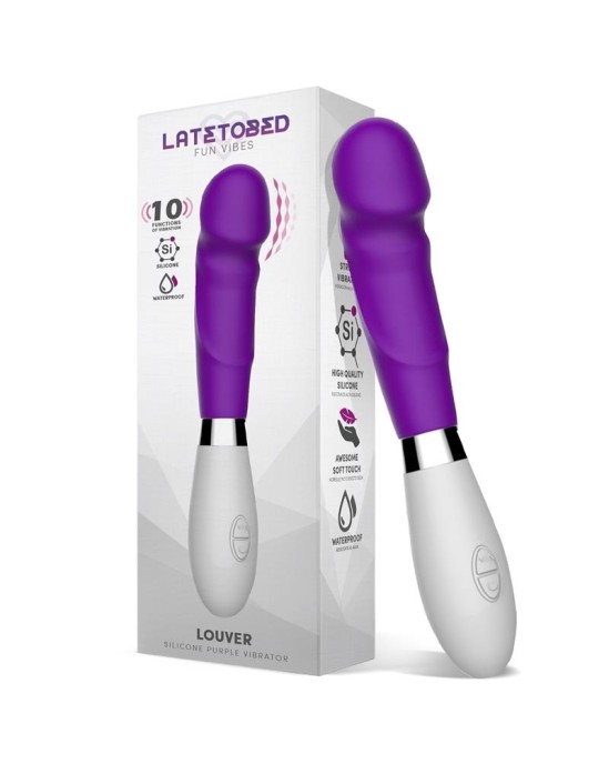 Latetobed Louver Vibe Silicone Purple