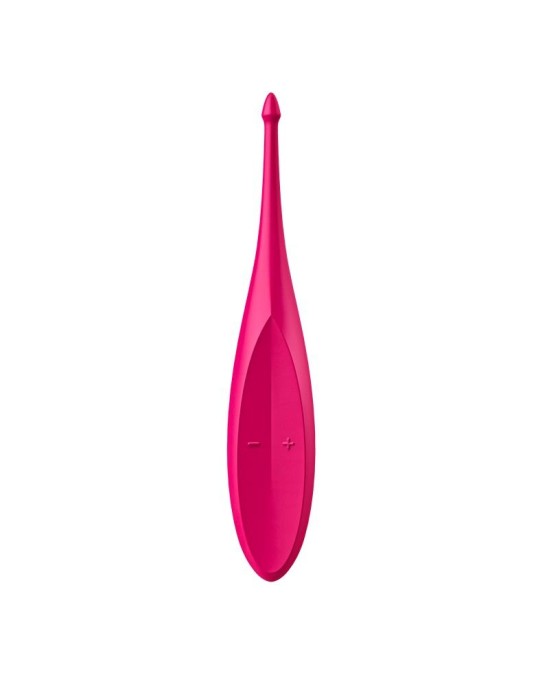 Satisfyer Virpuļojošs jautrs uzgalis Vibrators Silikona USB rozā krāsā