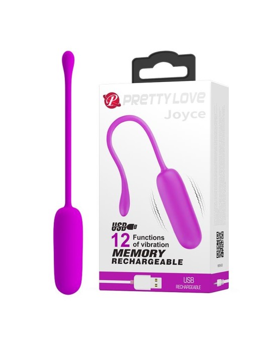 Prettylove Виброяйцо Joyce Silicone USB