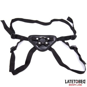 Latetobed Bdsm Line Adjustable Strap On with Metal Ring