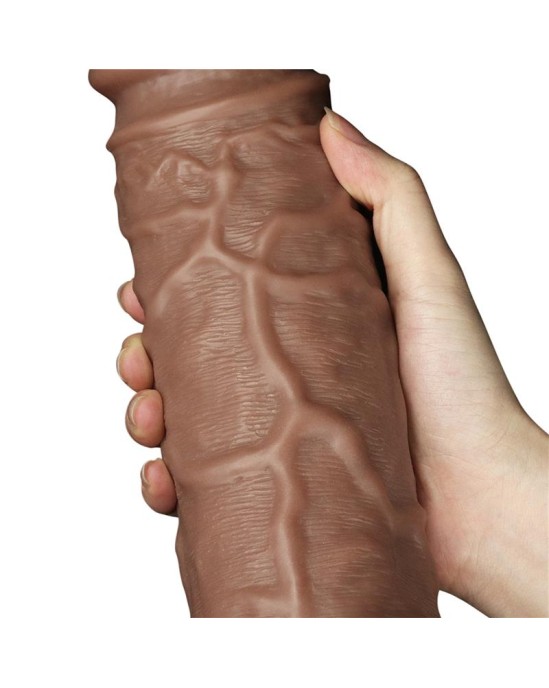 Lovetoy Dildo King 10.5 Brown