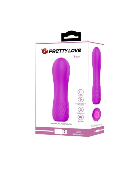 Prettylove Sstimulator Beau USB Purple