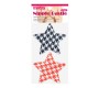 Lovetoy Pack Nipple Covers Star Red and Black