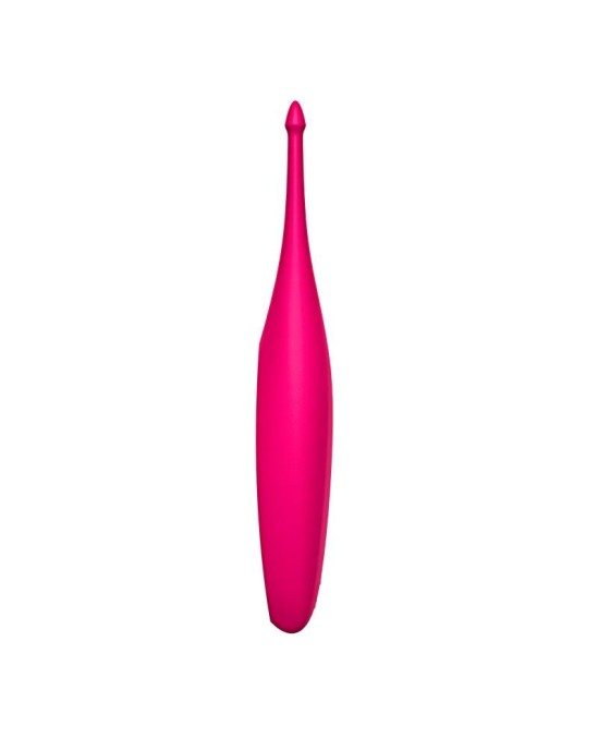 Satisfyer Вибратор с вращающимся забавным наконечником, силиконовый USB, розовый