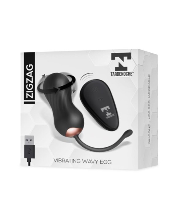 Tardenoche Zigzag Vibrating and Zigzagging Egg with Remote Control