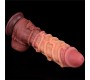 Lovetoy Dildo Dual Layer King Size Nature 10.5