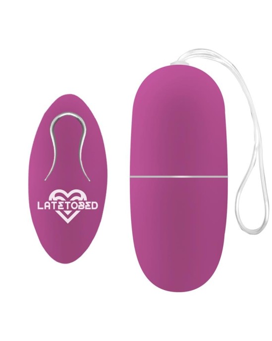 Latetobed Ecopurple Vibrating Egg with Remote Control