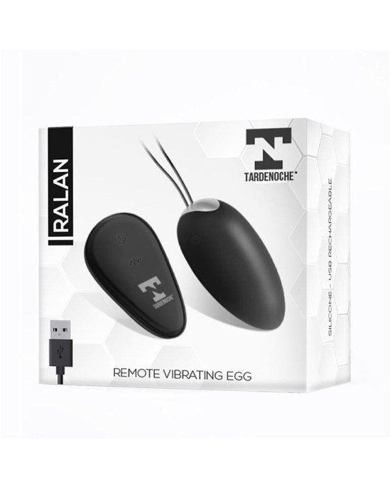 Tardenoche Ralan Vibrating Egg with Remote Control Magnetic USB