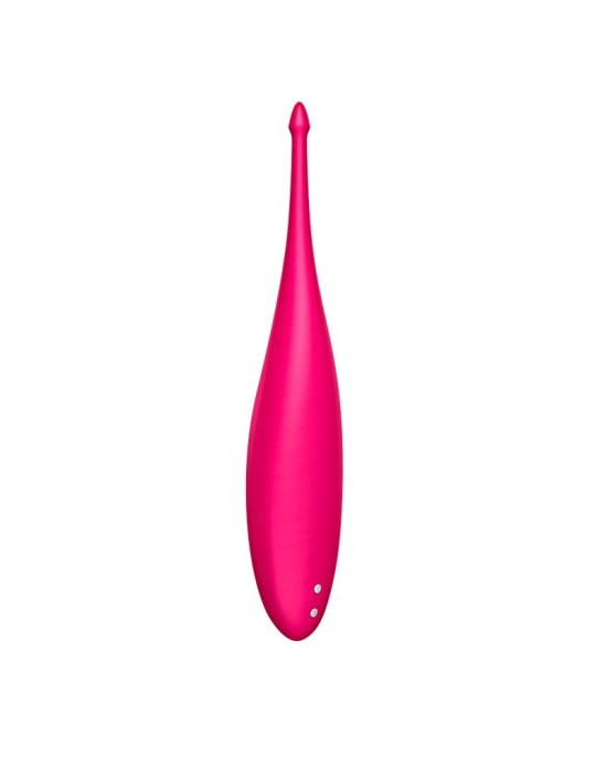 Satisfyer Вибратор с вращающимся забавным наконечником, силиконовый USB, розовый