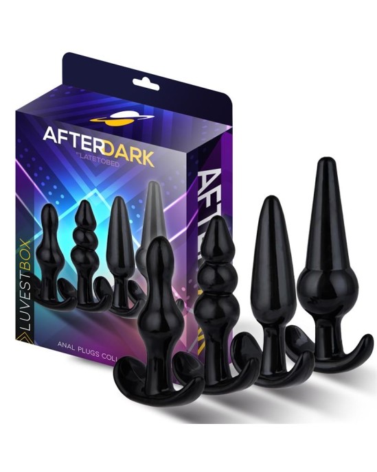 Afterdark Luvest Box 4 komplekts ar 4 sadursmju enkura pamatni