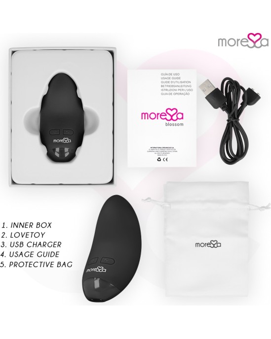 Moressa Stimulējošs vibrators melns
