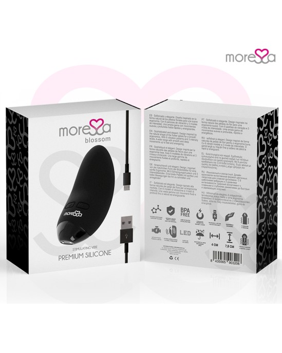 Moressa Stimulējošs vibrators melns