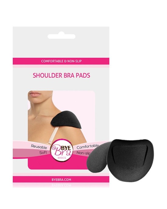 Bye Bra - Accessories BYE-BRA AKSESUĀRI — PLECU KURŠU UZLABOJUMI, MELNAIS SILUETS