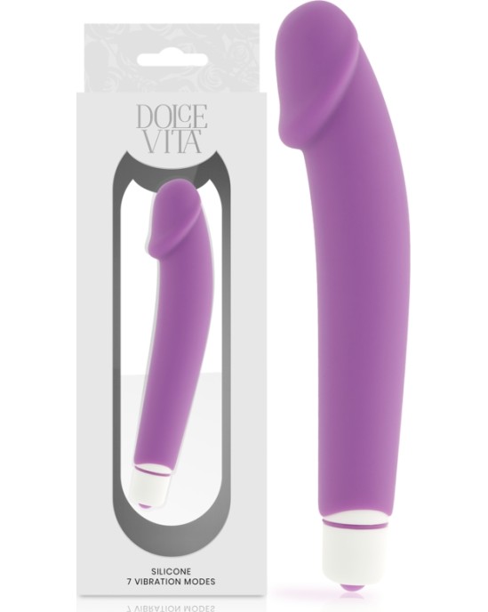 Dolce Vita Stimulējošs vibrators violets