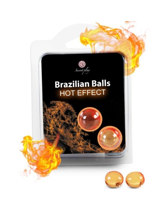 Secretplay Cosmetic SECRETPLAY - BRAZILIAN BALLS WARMING EFFECT 2 UNITS