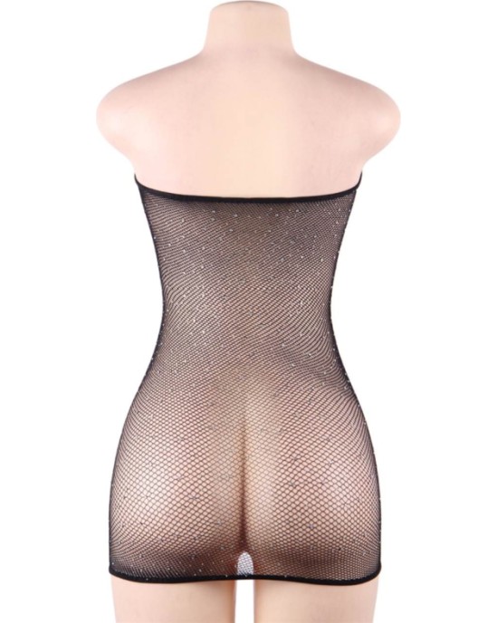 Queen Lingerie SHINNY-DRESS BODYSTOCKING SL