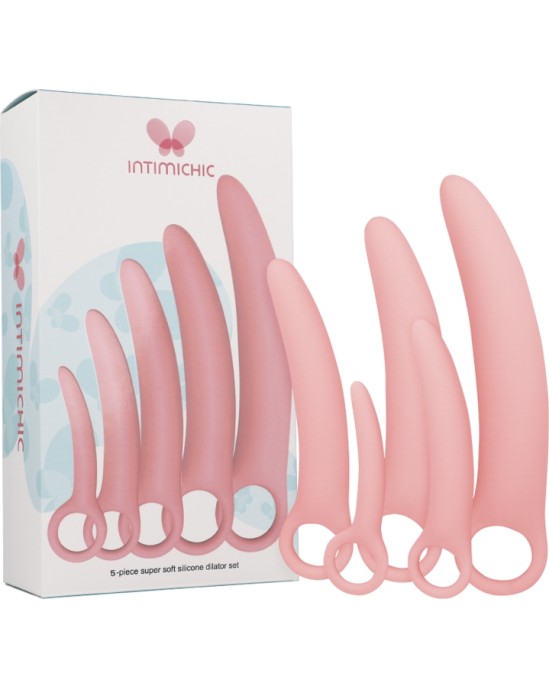 Intimichic SILIKONA DILATORS 5 DAĻU KOMPLEKTS