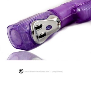 Baile Rotations LILAC RABBIT UP&DOWN ROTATOR W/SUPERSTIMULATOR