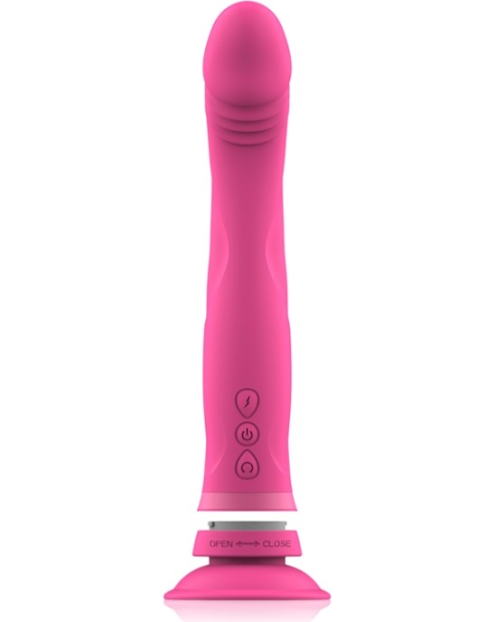 Intense Fun INTENSE - MICHELANGELO DILDO VIBRATOR SILICONE PINK