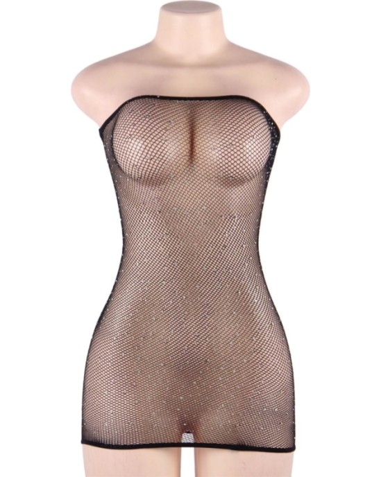 Queen Lingerie SHINNY-DRESS BODYSTOCKING SL