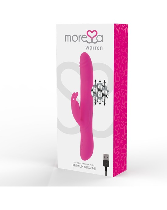 Moressa Vibrators ar klitora stimulātoru