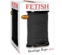 Fetish Fantasy Series BONDAGE ROPE BLACK 60.96 METERS