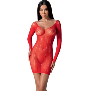 Passion Woman Bodystockings PASSION - BS101 RED BODYSTOCKING VIENS IZMĒRS