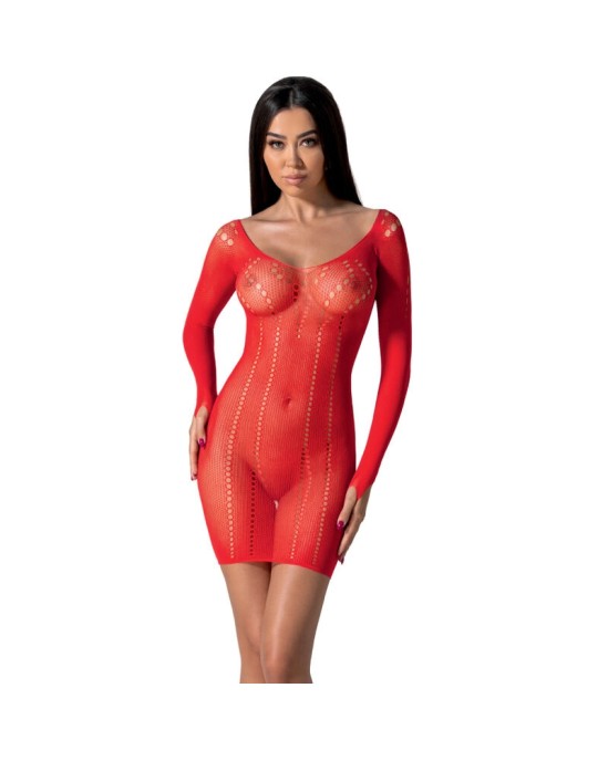 Passion Woman Bodystockings PASSION - BS101 RED BODYSTOCKING VIENS IZMĒRS