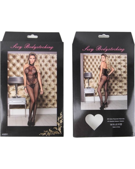 Queen Lingerie BACKLESS BODYSTOCKING SL