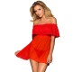 Subblime Dresses SHORT DRESS + THONG RED L/XL