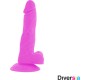 Diversia Elastīgs Vibrējošs Dildo 18 CM - violets