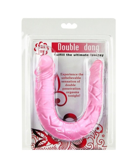 Baile Dildos BAILE - DOUBLE DONG DILDO DOBLE ROSA