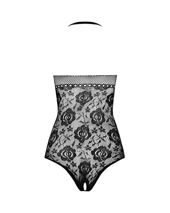 Passion Woman Bodystockings PASSION - BS094 BLACK BODYSTOCKING VIENS IZMĒRS