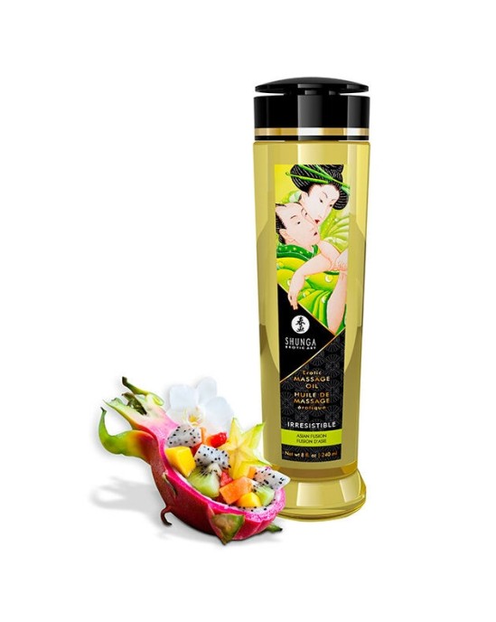 Shunga Oils SHUNGA - NEATVAIRĀMA EROTISKĀ MASĀŽAS EĻĻA 240ml