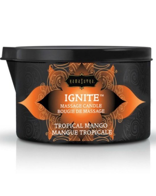 Kamasutra  Cosmetics KAMASUTRA MASSAGE CANDLE TROPICAL MANGO 170 GR