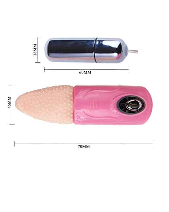 Baile Vibrators BAILE TONGUE MASSAGER 3V