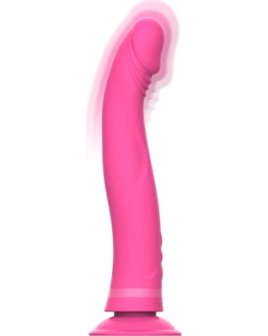 Intense Fun INTENSE - MICHELANGELO DILDO VIBRATOR SILICONE PINK