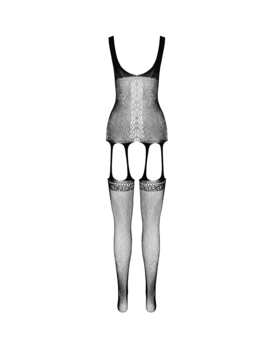 Passion Woman Bodystockings PASSION - ECO COLLECTION ТЕЛЕНЬ-ЧУЛКИ ECO BS007 ЧЕРНЫЙ