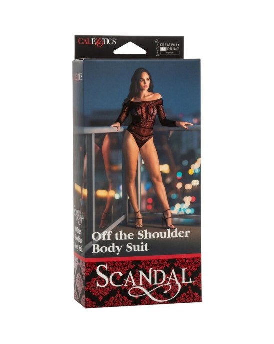 California Exotics CALEX SCANDAL SHOULDER BODY SUIT ONE SIZE