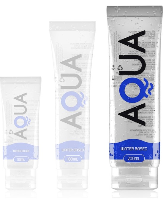 Aqua Quality LUBRICANTE BASE DE AGUA 200 ML